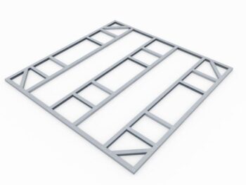 DODATKI ZA KOVINSKE HIKE GLOBEL TALNI OKVIR GLOBEL 10X10 D295 X V299 CM (F1010GAL)